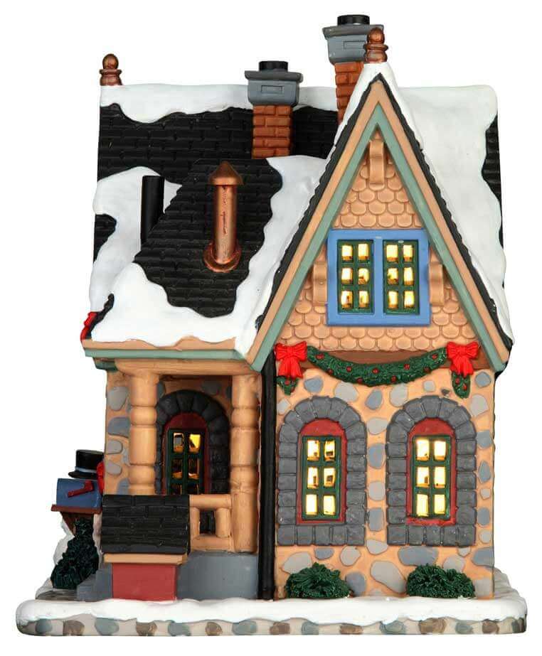 lemax-turner-estate-manoir-miniature-lumineux-village-de-no-l image 3