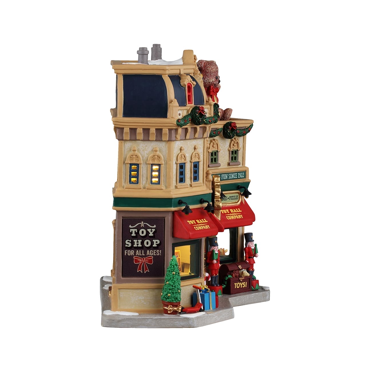 lemax-toy-hall-and-company-b-timent-lumineux-magasin-de-jouets image 2