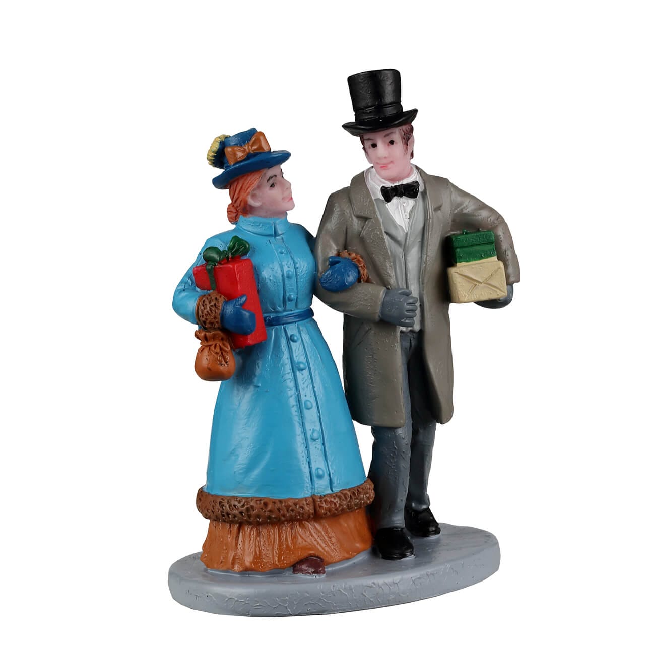 lemax-christmas-shopping-date-figurine-couple-caddington image 1
