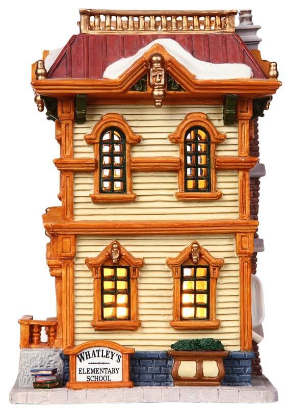 lemax-whatley-s-elementary-ecole-miniature-village-lumineux image 2