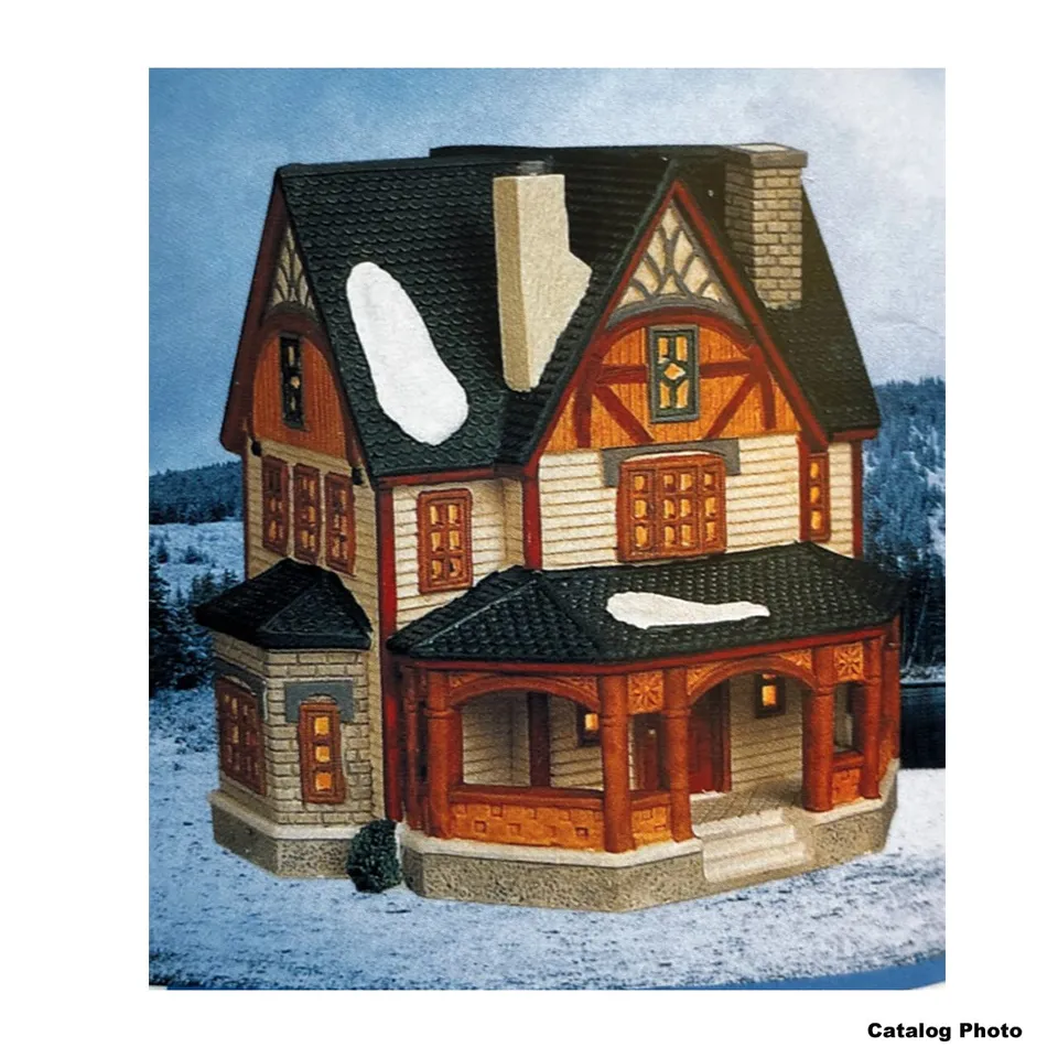 lemax-lakeside-cottage-maison-miniature-lumineuse-village-de-no-l image 1