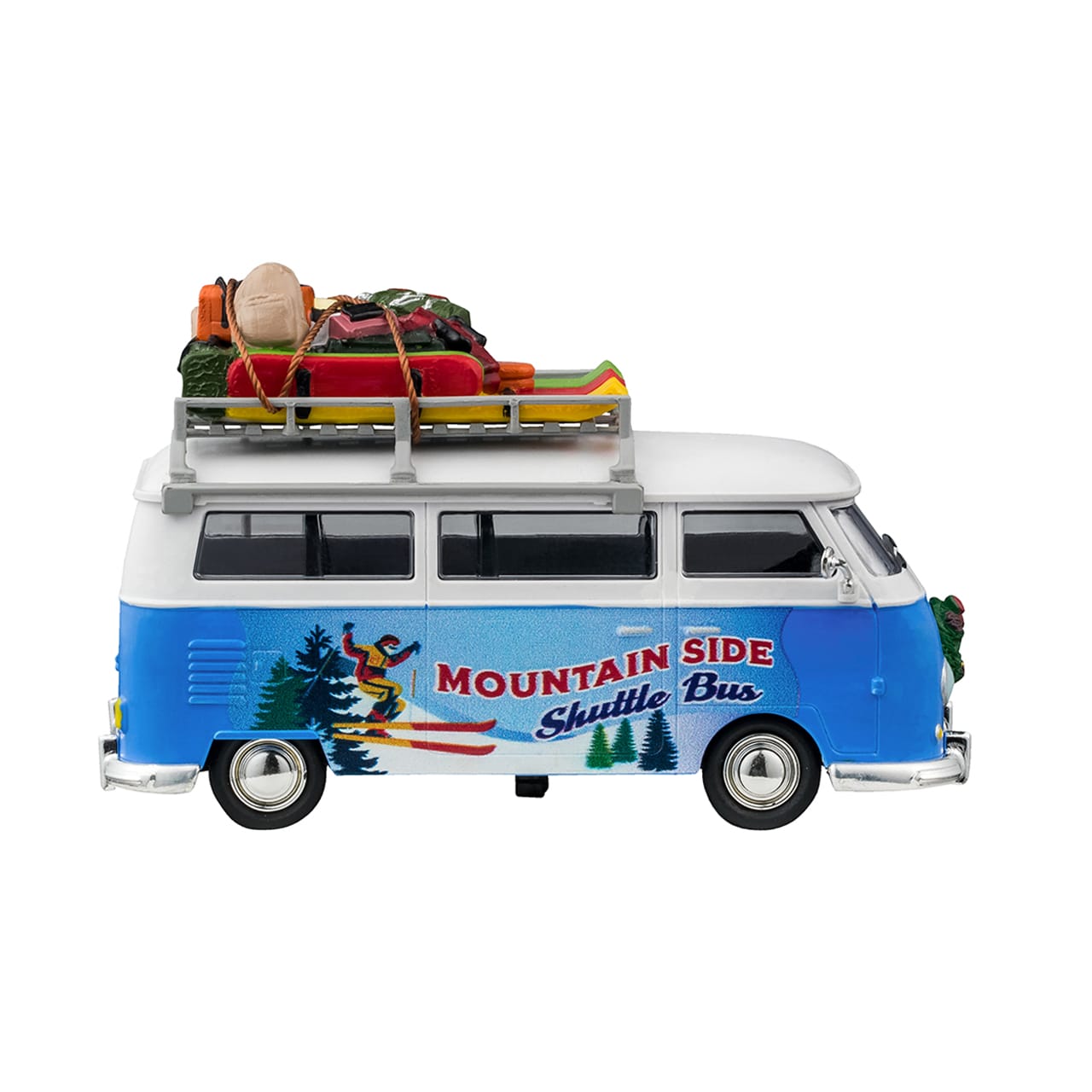 lemax-ski-van-navette-de-ski-miniature-pour-village-de-no-l image 2