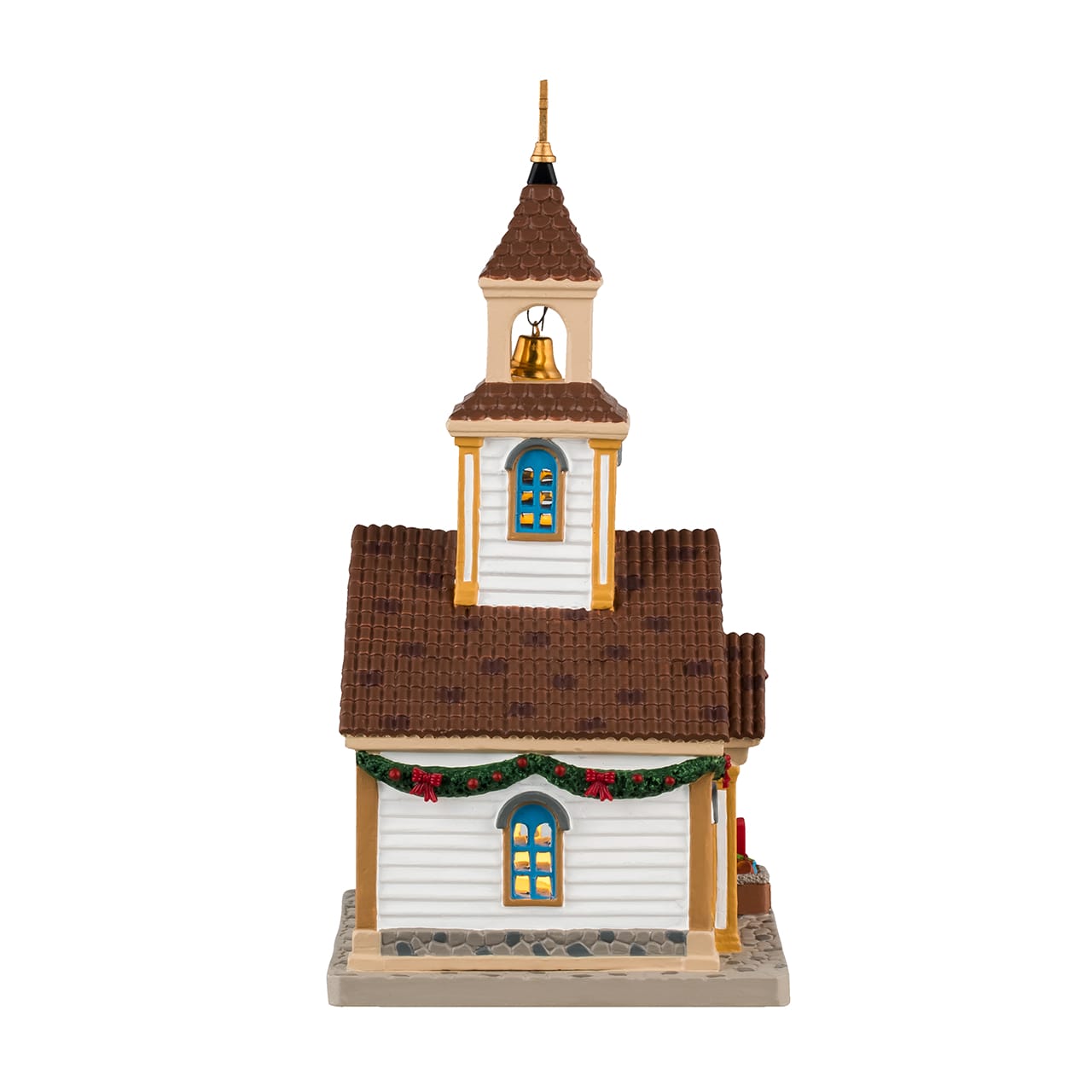 lemax-the-new-village-church-glise-de-village-miniature-lumineuse image 2