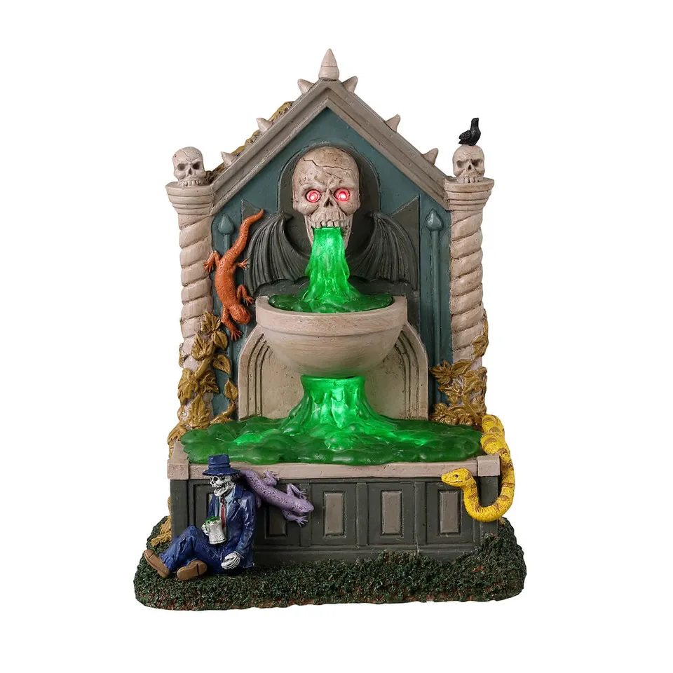 lemax-grime-and-slime-spring-d-cor-miniature-spooky-town image 1