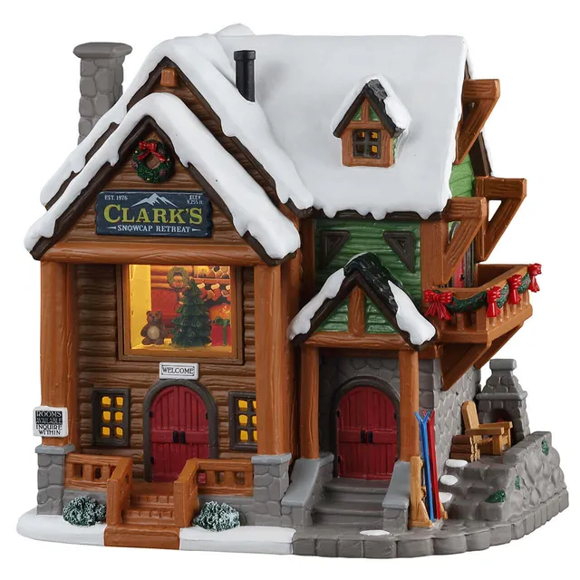 lemax-clark-s-snowcap-retreat-chalet-de-montagne-lumineux image 1