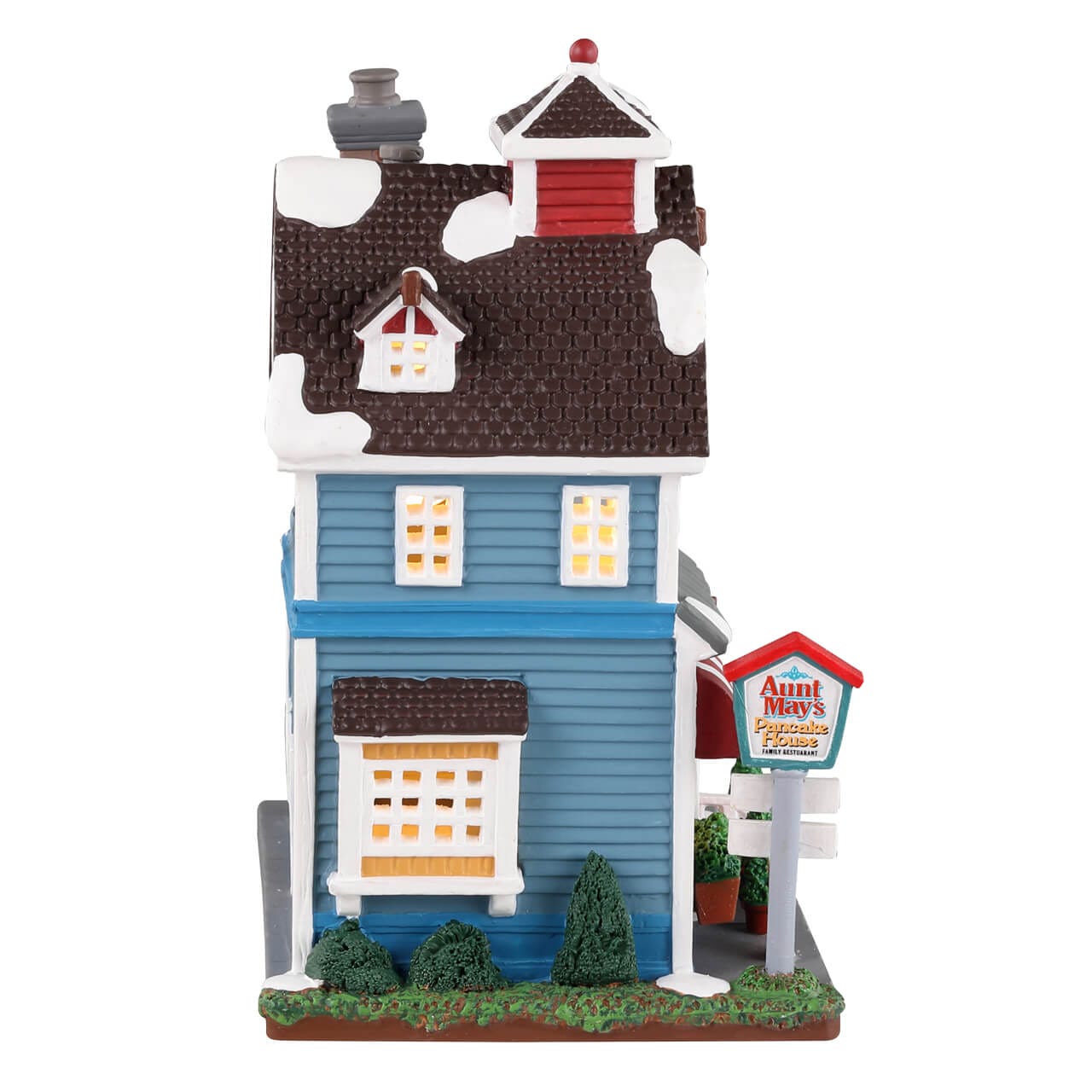 lemax-aunt-may-s-pancake-house-restaurant-miniature-harvest-crossing image 2