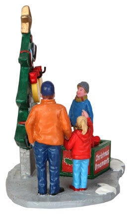 lemax-countdown-tree-set-of-7-set-7-sapins-miniatures-stables image 2
