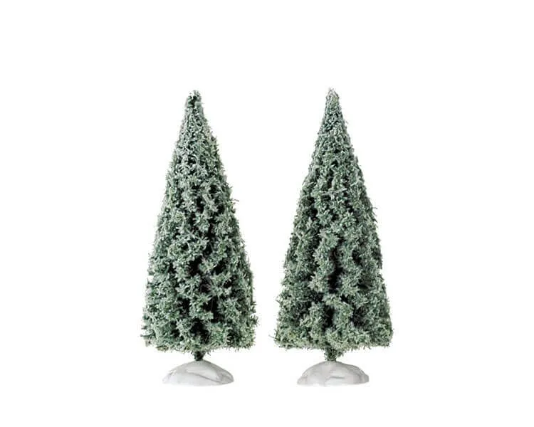 lemax-spruce-tree-small-petit-sapin-vert-miniature-stable image 1