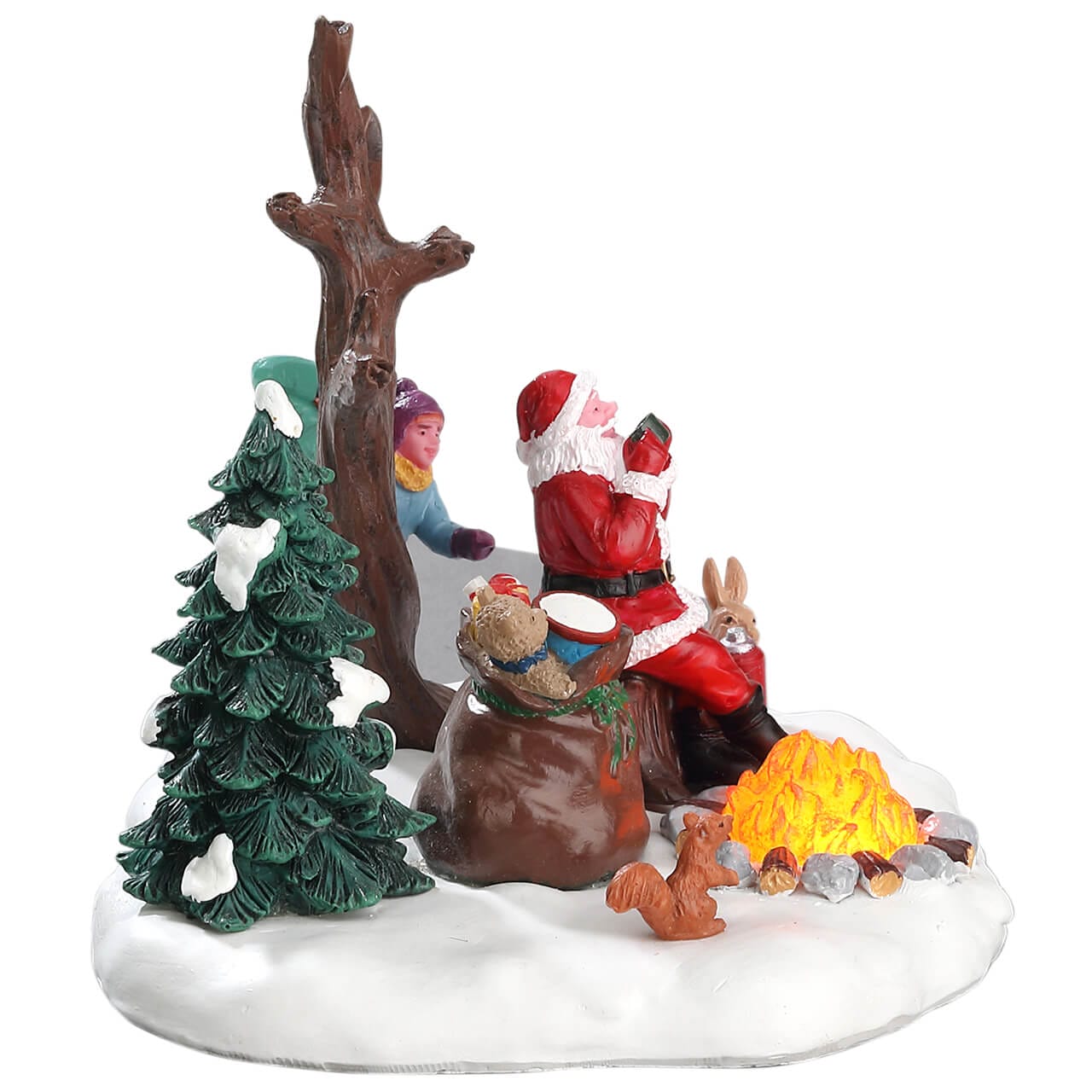 lemax-santa-takes-a-break-figurine-p-re-no-l-village-de-no-l image 4