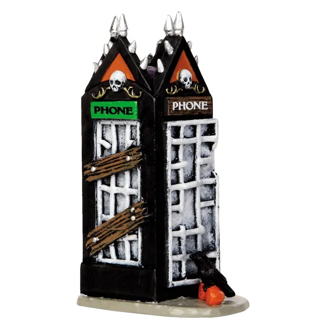 lemax-spooky-phonebooth-cabine-t-l-phonique-hant-e image 1