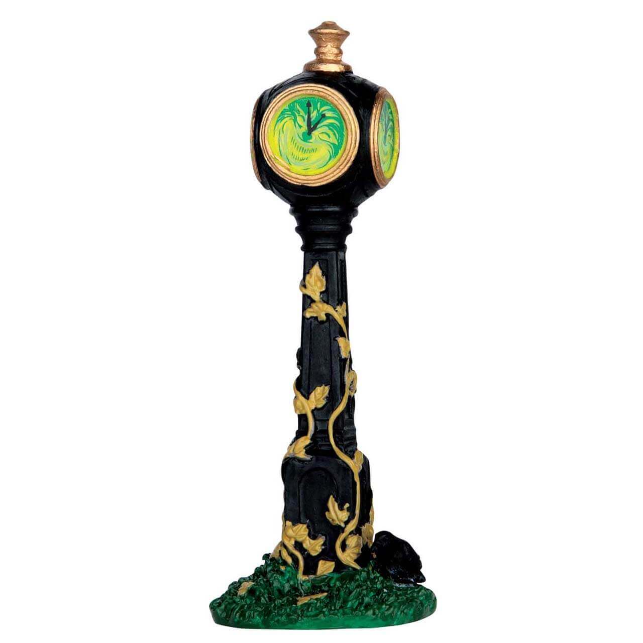 lemax-creepy-clock-horloge-effrayante-spooky-town image 2