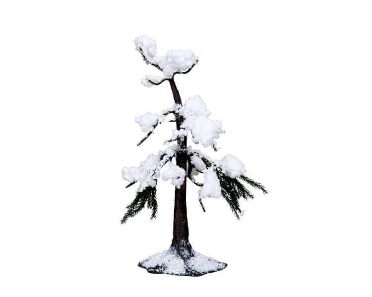 lemax-scotch-pine-tree-medium-sapin-stable-moyen-village-miniature image 1