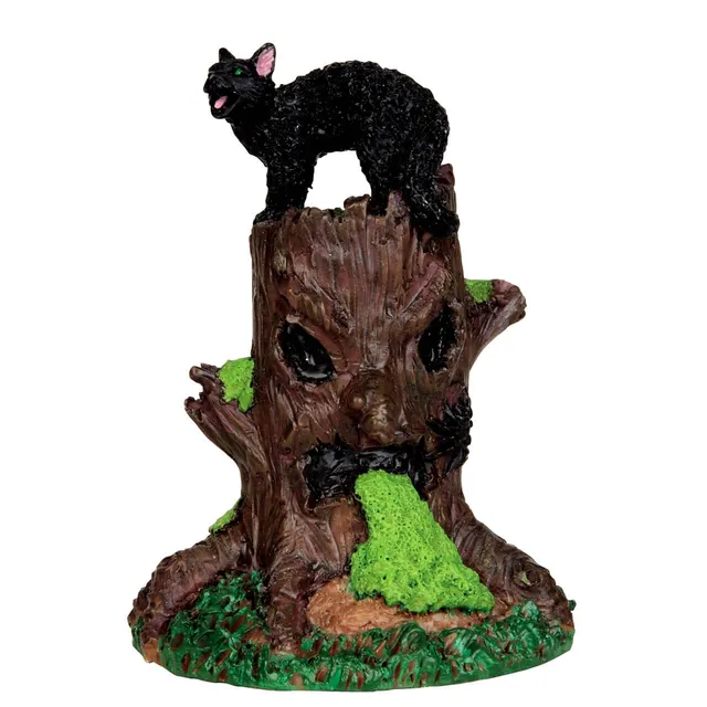 lemax-spooky-woods-tree-stump-souche-d-arbre-mort-halloween image 1