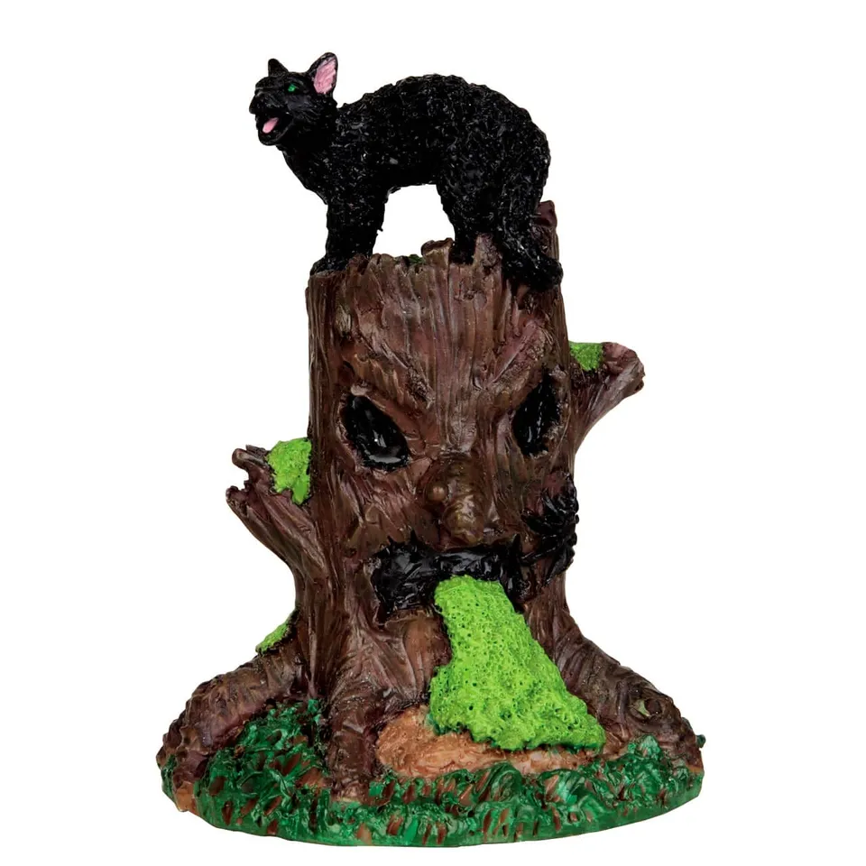 lemax-spooky-woods-tree-stump-souche-d-arbre-mort-halloween image 1