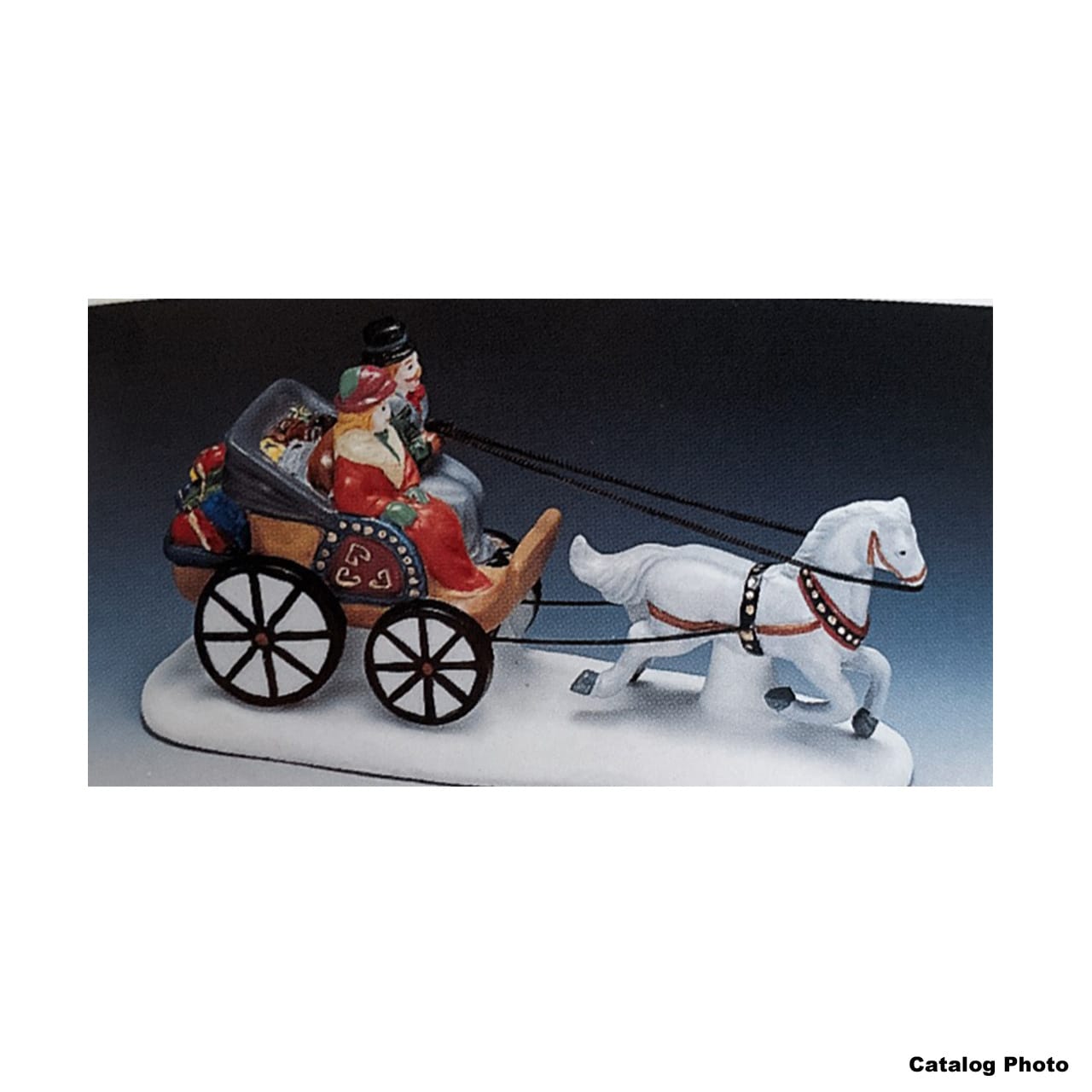 lemax-gift-delivery-by-carriage-cal-che-cadeaux-de-no-l image 1