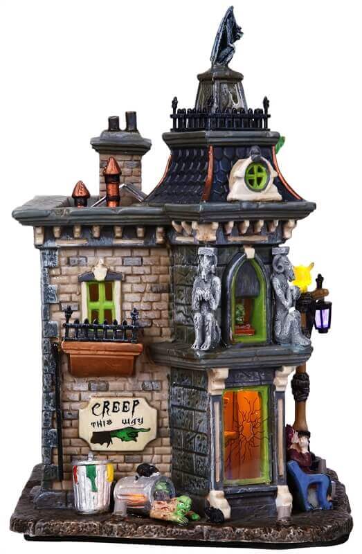 lemax-zombie-s-cafe-b-timent-lumineux-spooky-town image 3