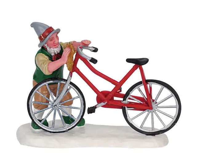 lemax-shiny-new-bike-accessoire-village-de-no-l image 1