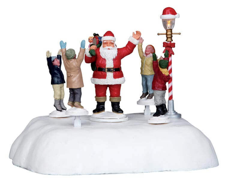 lemax-hooray-for-santa-figurine-village-de-no-l image 1