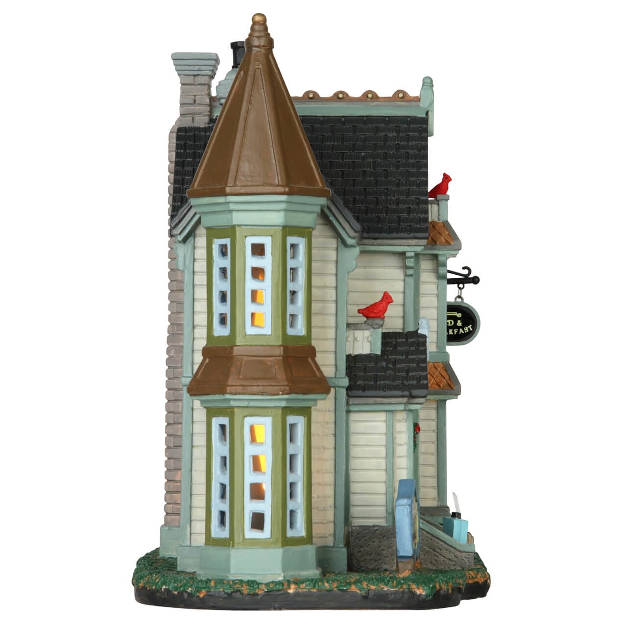 lemax-miss-noelle-s-bed-breakfast-maison-d-h-tes-miniature-lumineuse image 2