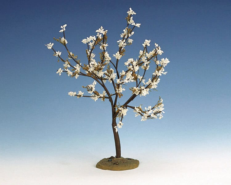 lemax-crab-apple-large-grand-arbre-miniature-pommier-village image 1