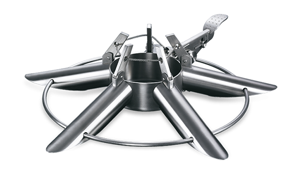 krinner-diamond-800-pied-de-sapin-inox-xxl-4-6-m image 1