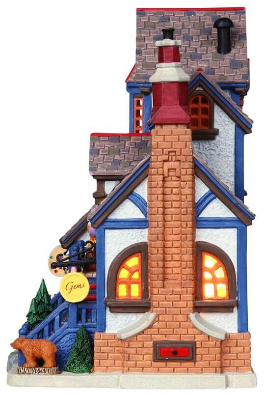 lemax-mountain-gallery-b-timent-de-village-miniature-lumineux image 2