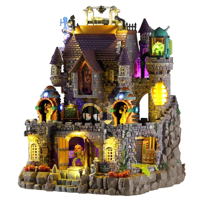 lemax-dr-dreadmoor-s-castle-ch-teau-lumineux-anim-spooky-town image 1