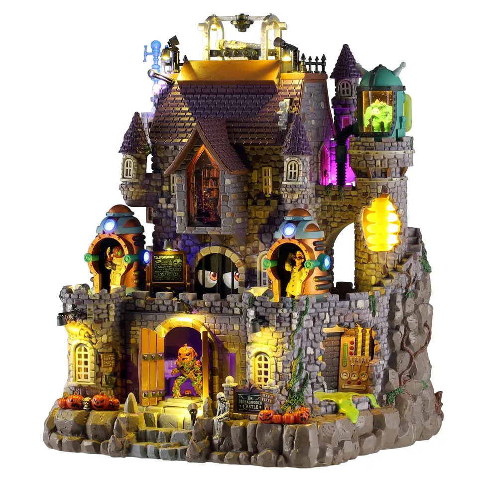 lemax-dr-dreadmoor-s-castle-ch-teau-lumineux-anim-spooky-town image 1