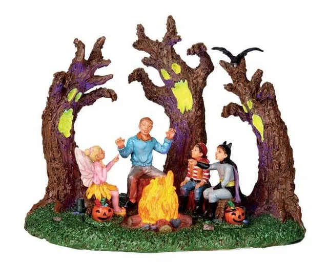 lemax-scary-stories-figurine-spooky-town-halloween image 1