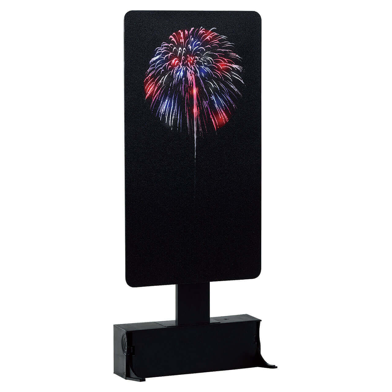 lemax-red-white-blue-fireworks-accessoire-feux-d-artifice-miniature image 1