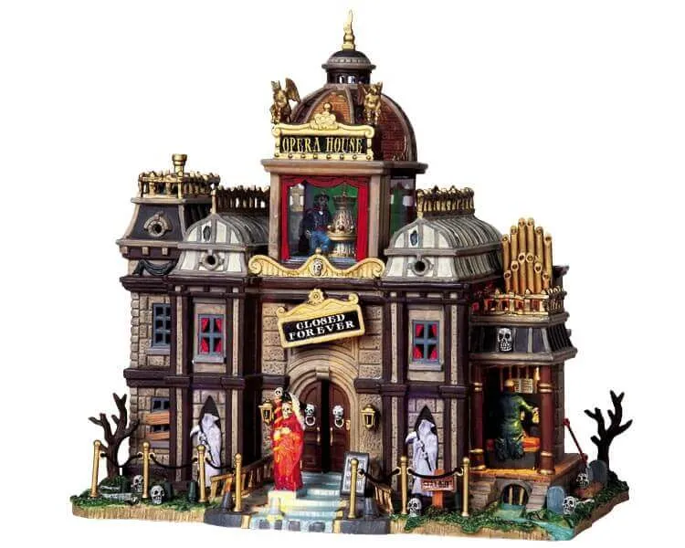 lemax-phantom-s-opera-house-b-timent-spooky-town-lumineux image 1