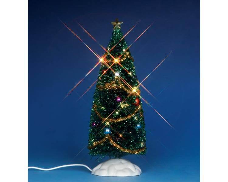 lemax-decorated-yule-tree-sapin-de-no-l-miniature-d-cor image 1