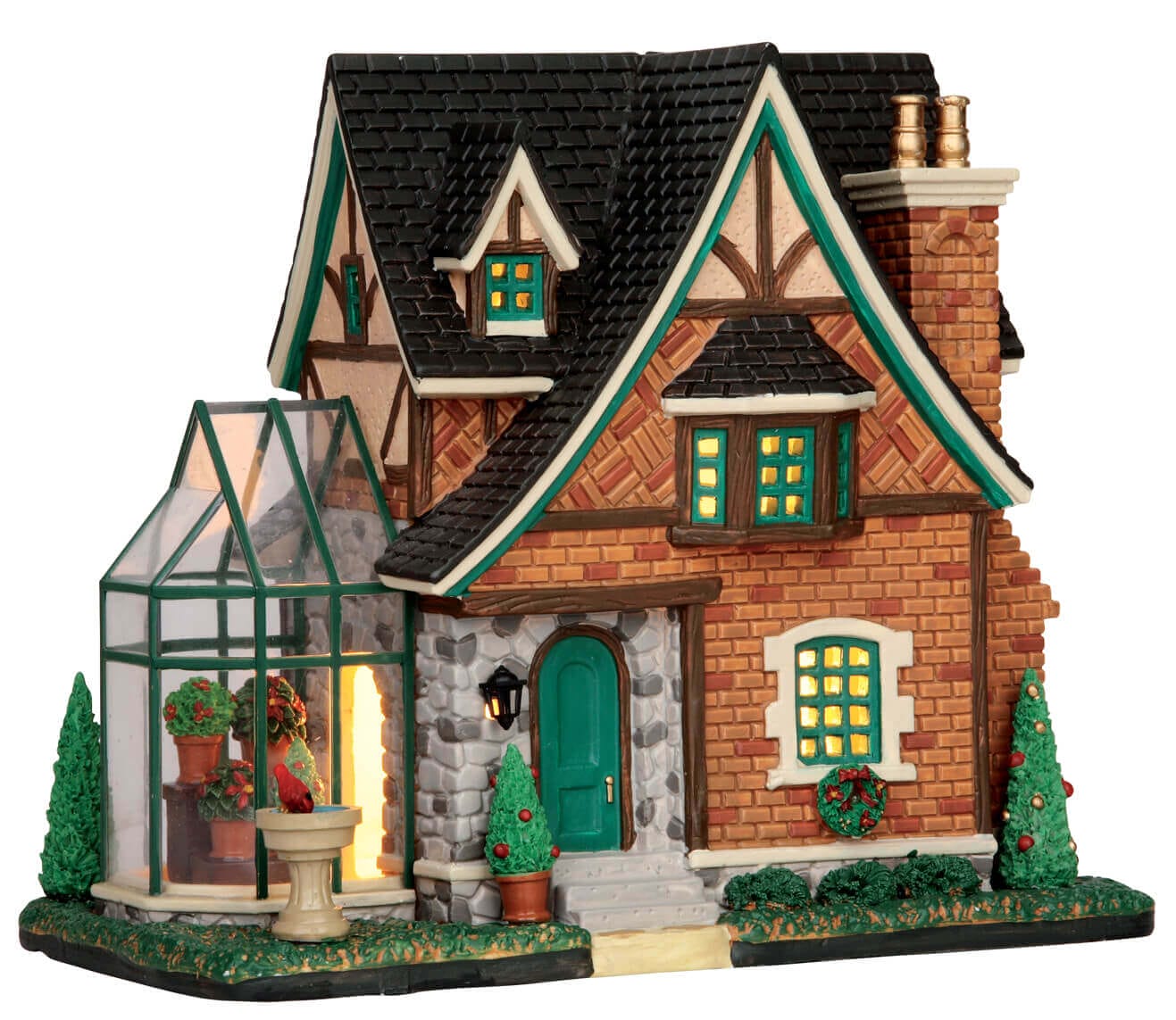 lemax-tudor-home-maison-lumineuse-village-de-no-l image 1