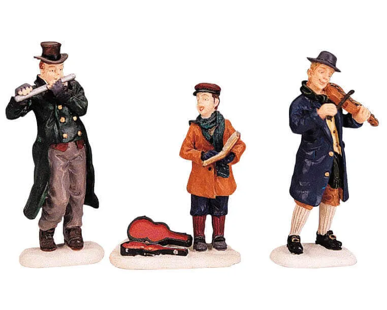 lemax-street-side-trio-lot-de-3-accessoires-de-rue-miniature image 1