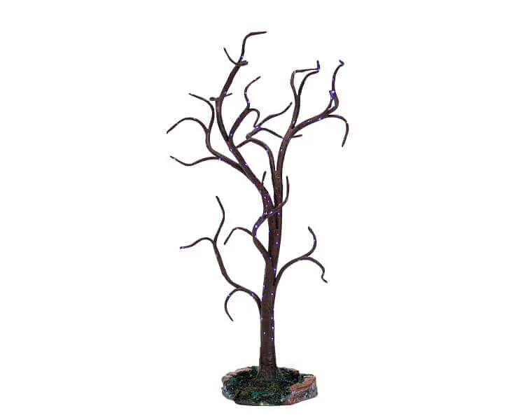 lemax-fibre-optic-tree-medium-sapin-lumineux-fibre-optique-spooky-town image 1