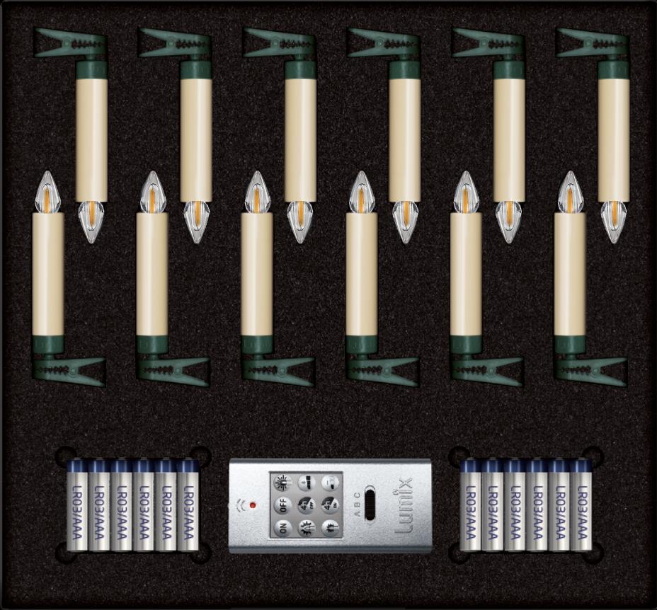 krinner-lumix-superlight-bavaria-flame-mini-base-bougies-led-filament image 2