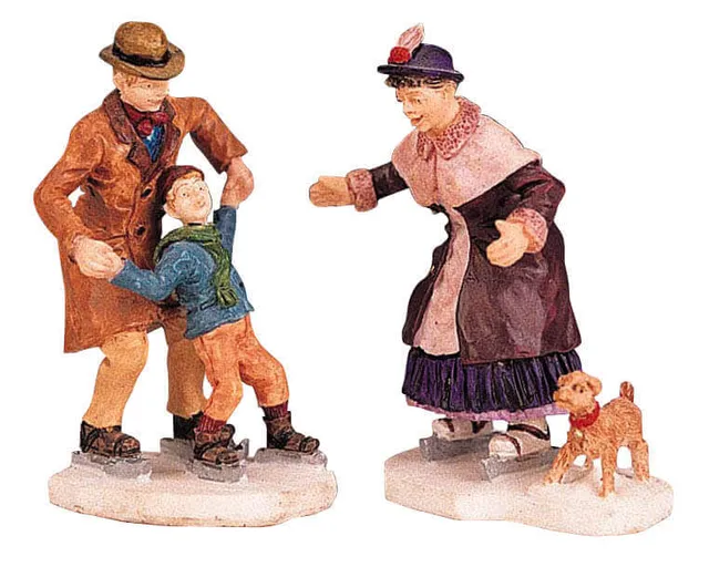 lemax-look-mother-i-m-skating-figurine-patinage-village-no-l image 1