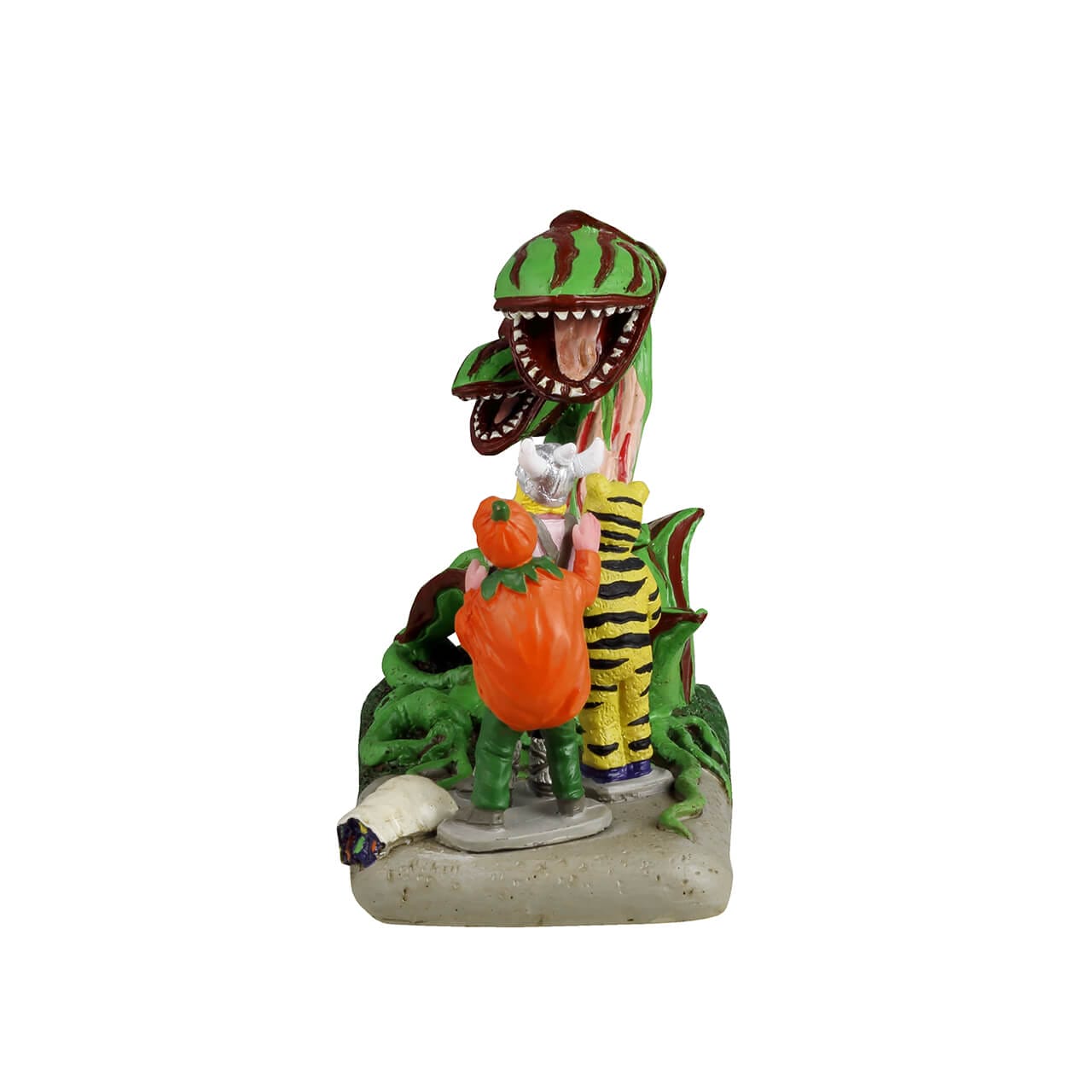 lemax-spooky-town-terrified-trick-or-treaters-personnages-halloween image 3
