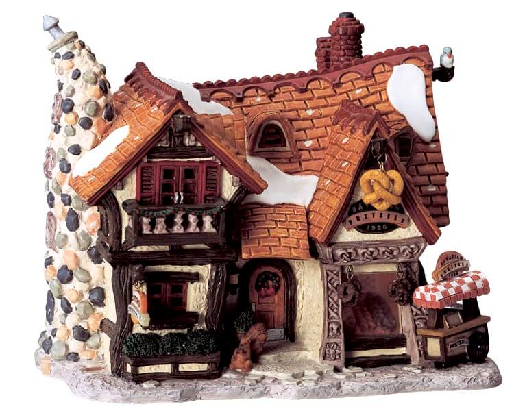 lemax-bavarian-pretzel-factory-fabrique-miniature-lumineuse-village-de-no-l image 2