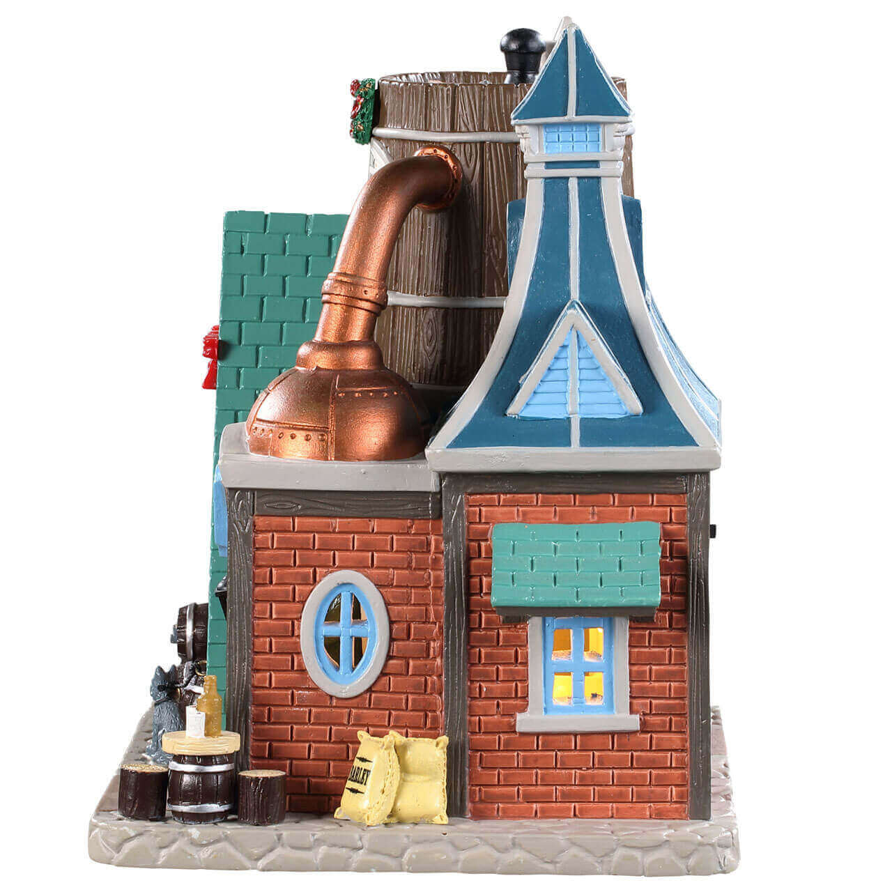 lemax-jackie-s-whiskey-b-timent-lumineux-village-de-no-l image 3