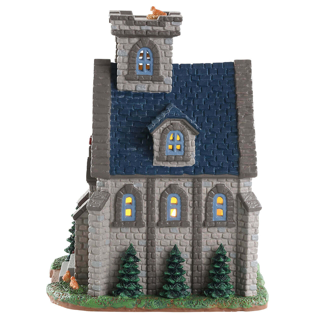 lemax-st-constantine-cathedral-glise-miniature-lumineuse-village-de-no-l image 2
