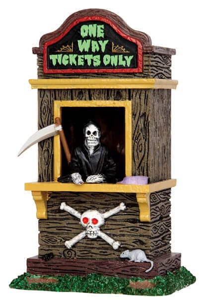 lemax-ticket-booth-kiosk-kiosque-billetterie-spooky-town image 5
