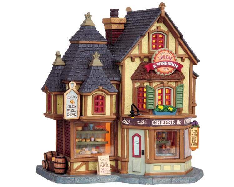 lemax-ye-olde-cheese-wine-shoppe-boutique-village-de-no-l image 1
