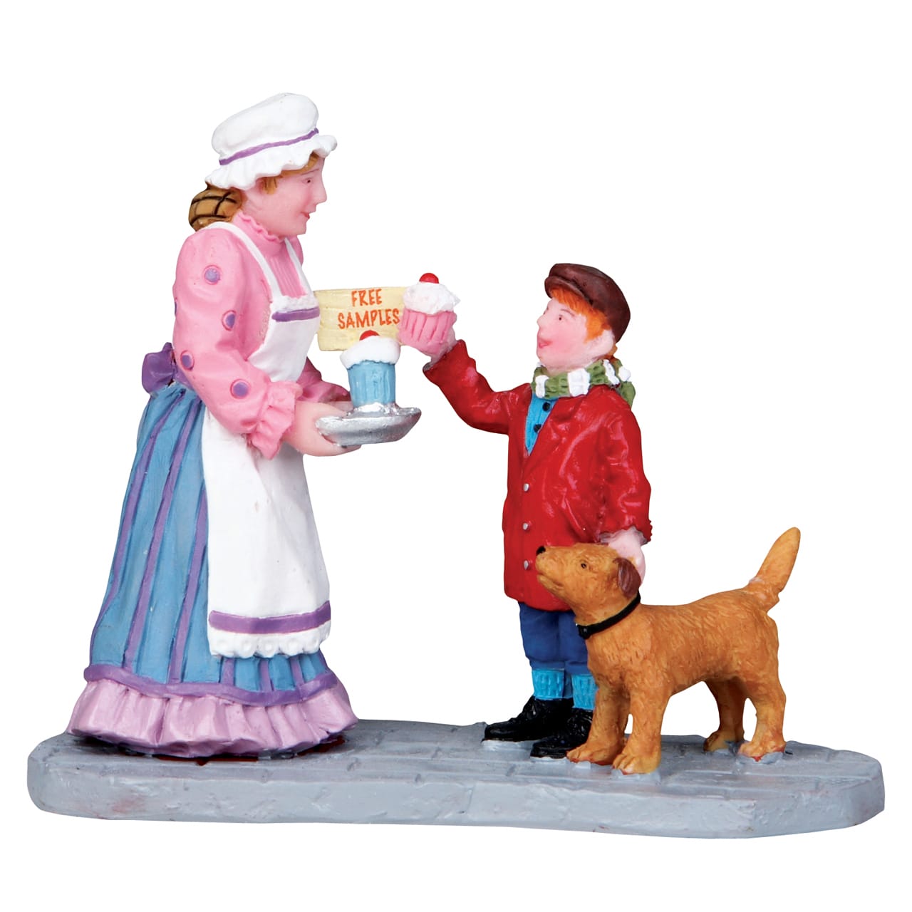 lemax-puppy-treat-figurine-chiot-gourmand-village image 2