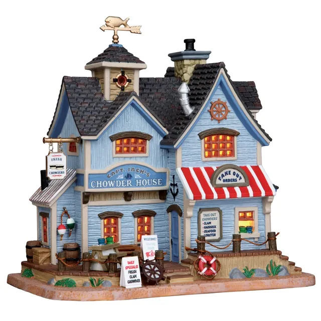 lemax-captain-jack-s-chowder-house-restaurant-fruits-de-mer-miniature image 1