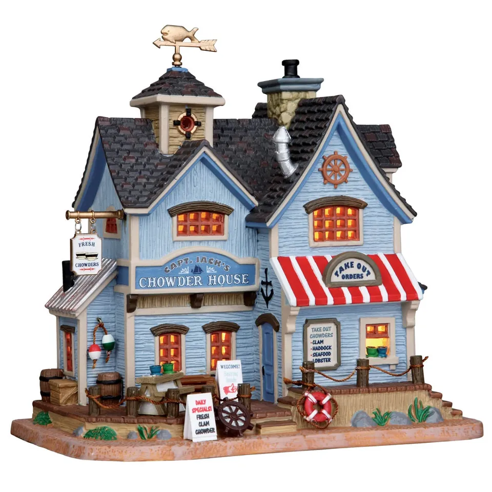 lemax-captain-jack-s-chowder-house-restaurant-fruits-de-mer-miniature image 1