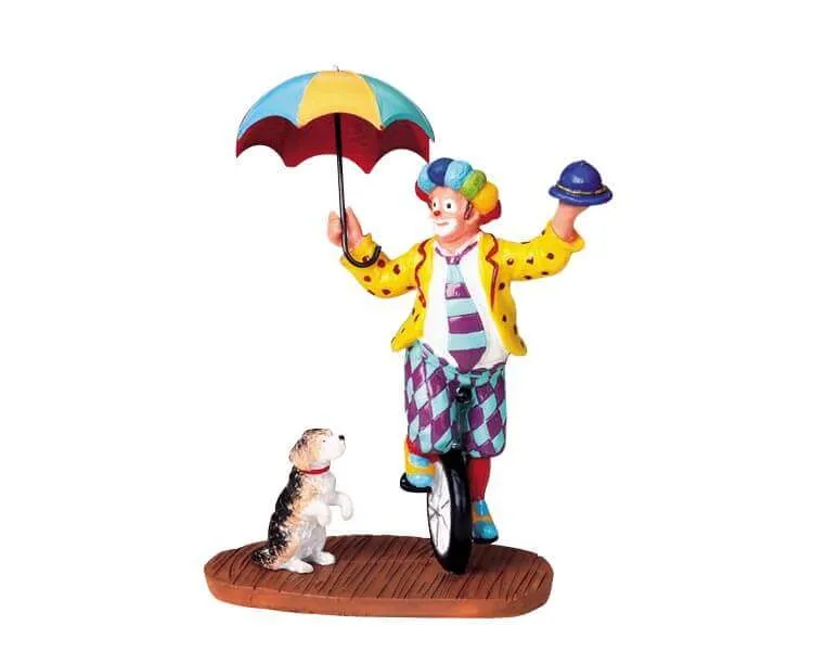lemax-unicycle-clown-figurine-village-de-no-l image 1