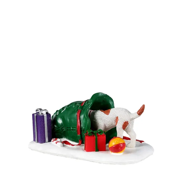 lemax-where-s-my-present-figurine-chien-de-no-l image 1