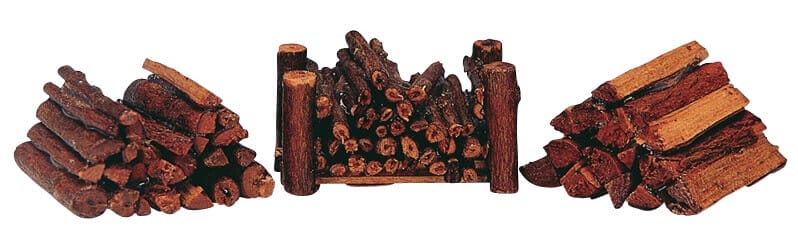 lemax-stacked-firewood-set-of-3-lot-3-tas-de-bois-miniatures image 1