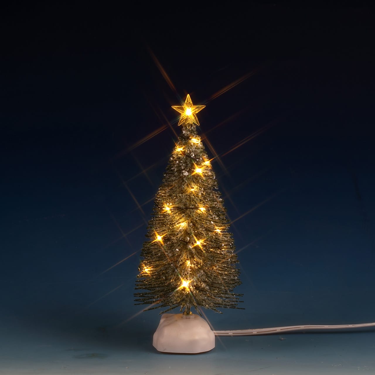 lemax-clear-light-evergreen-tree-medium-sapin-miniature-lumineux image 1